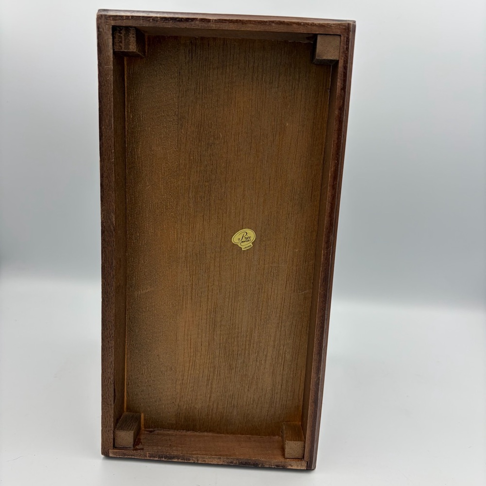 Vintage A Price Import Wooden Jewelry Box Chest 4-Drawer 70’s Non-working music - Picture 16 of 16